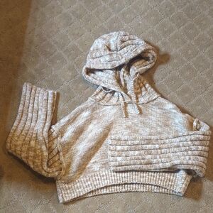 Urban Outfitters Cream Cowl Neck Sweater